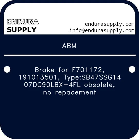 abm-brake-for-f701172-191013501-typesb47ssg1407dg90lbx-4fl-obsolete-no-repacement