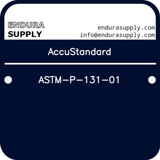 accustandard-astm-p-131-01