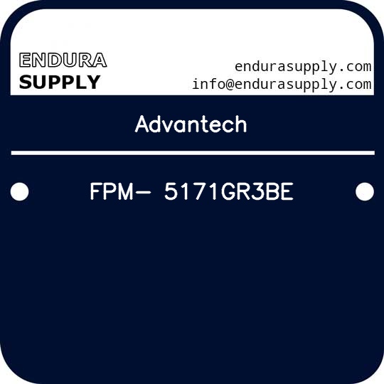advantech-fpm-5171gr3be