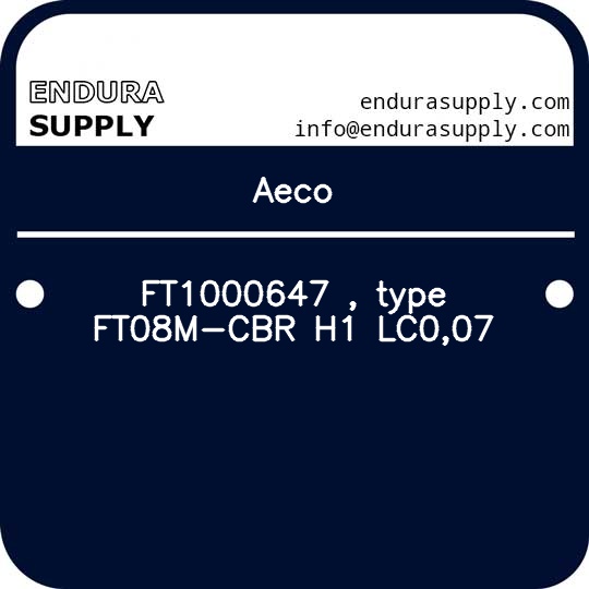 aeco-ft1000647-type-ft08m-cbr-h1-lc007