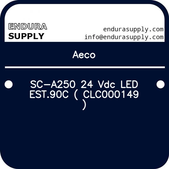 aeco-sc-a250-24-vdc-led-est90c-clc000149