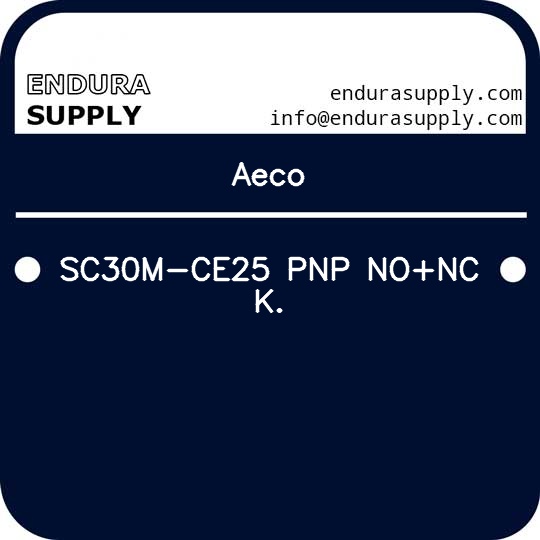 aeco-sc30m-ce25-pnp-nonc-k