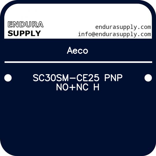 aeco-sc30sm-ce25-pnp-nonc-h