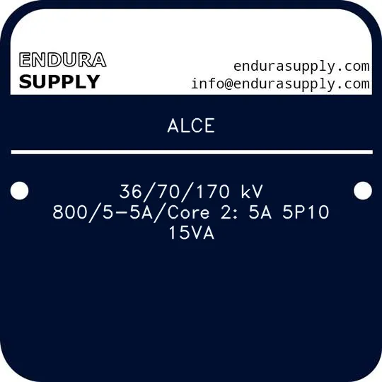alce-3670170-kv-8005-5acore-2-5a-5p10-15va