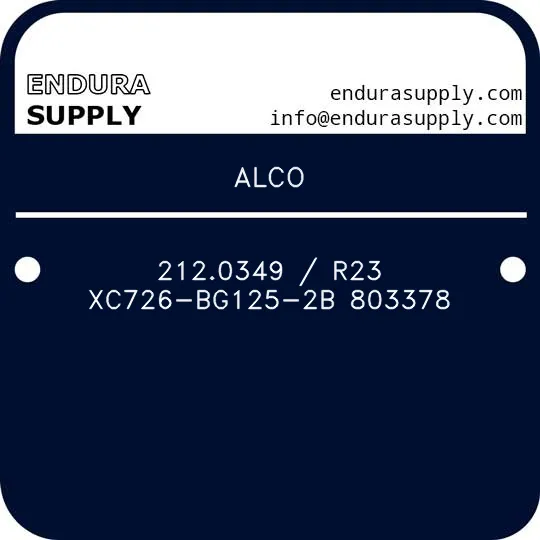 alco-2120349-r23-xc726-bg125-2b-803378