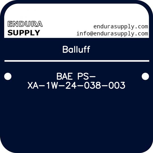 balluff-bae-ps-xa-1w-24-038-003