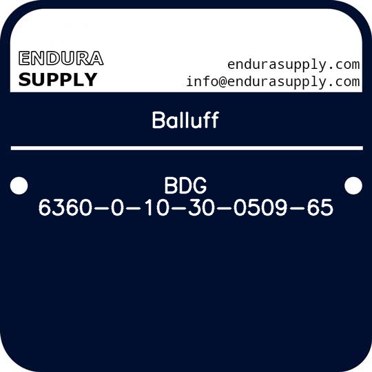 balluff-bdg-6360-0-10-30-0509-65