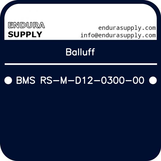 balluff-bms-rs-m-d12-0300-00