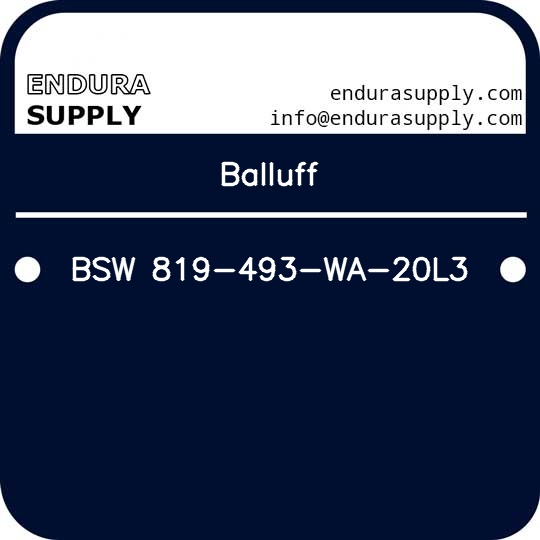 balluff-bsw-819-493-wa-20l3
