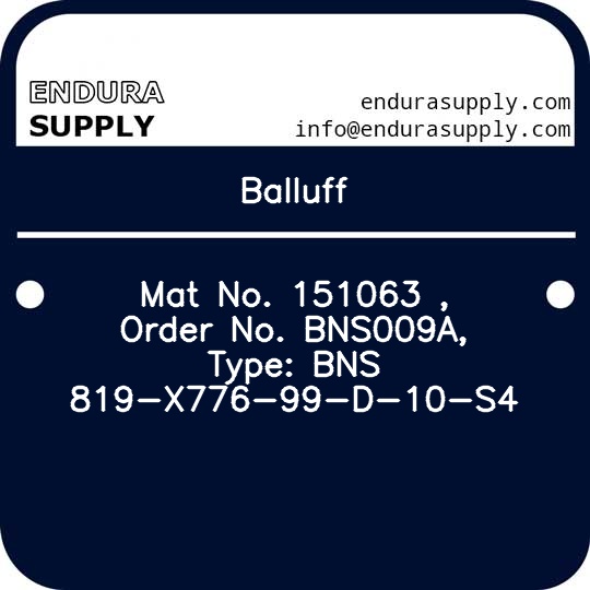balluff-mat-no-151063-order-no-bns009a-type-bns-819-x776-99-d-10-s4