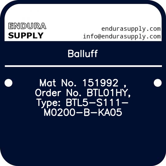 balluff-mat-no-151992-order-no-btl01hy-type-btl5-s111-m0200-b-ka05