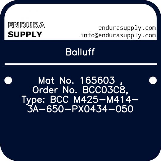 balluff-mat-no-165603-order-no-bcc03c8-type-bcc-m425-m414-3a-650-px0434-050