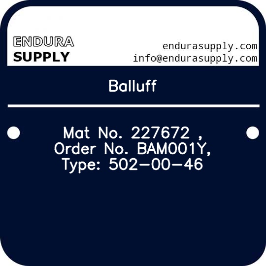 balluff-mat-no-227672-order-no-bam001y-type-502-00-46