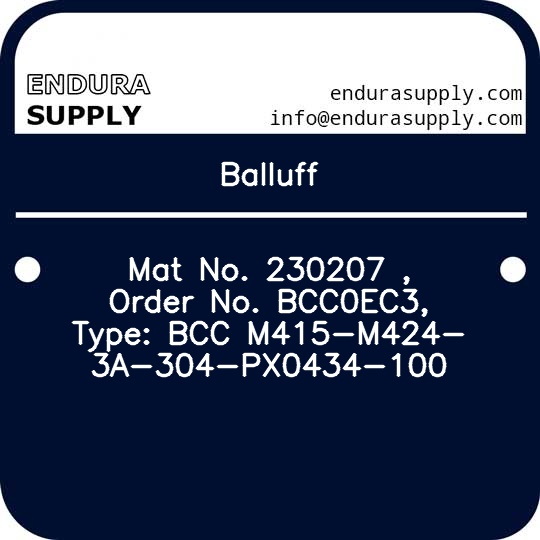 balluff-mat-no-230207-order-no-bcc0ec3-type-bcc-m415-m424-3a-304-px0434-100