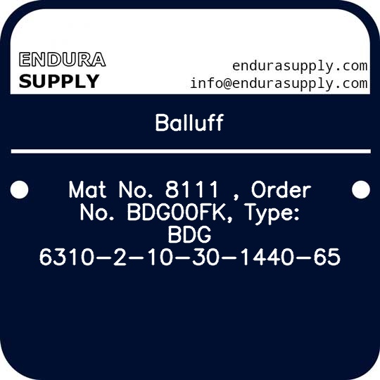 balluff-mat-no-8111-order-no-bdg00fk-type-bdg-6310-2-10-30-1440-65