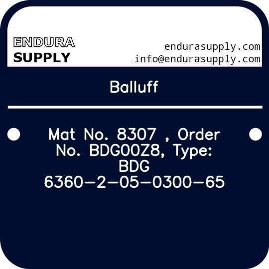 balluff-mat-no-8307-order-no-bdg00z8-type-bdg-6360-2-05-0300-65