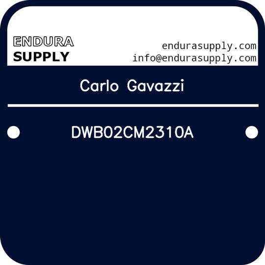 carlo-gavazzi-dwb02cm2310a