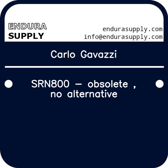carlo-gavazzi-srn800-obsolete-no-alternative