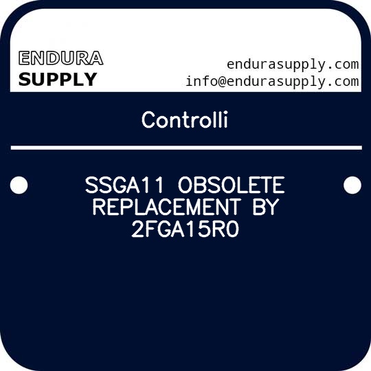 controlli-ssga11-obsolete-replacement-by-2fga15r0