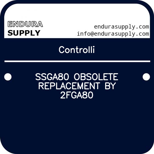 controlli-ssga80-obsolete-replacement-by-2fga80