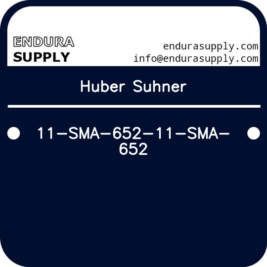 huber-suhner-11-sma-652-11-sma-652