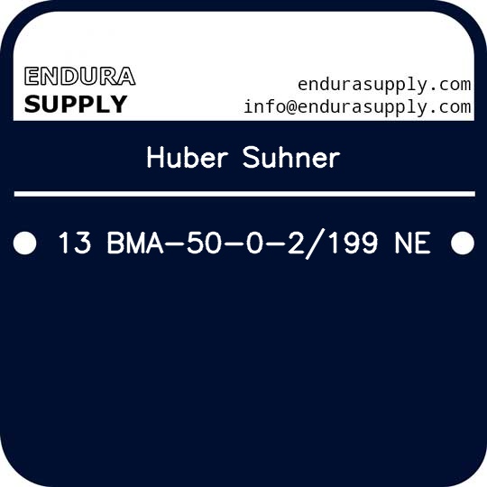 huber-suhner-13-bma-50-0-2199-ne