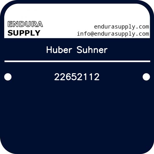 huber-suhner-22652112