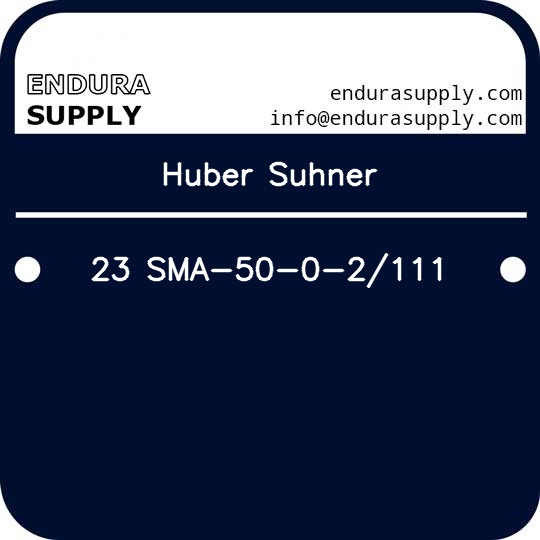 huber-suhner-23-sma-50-0-2111