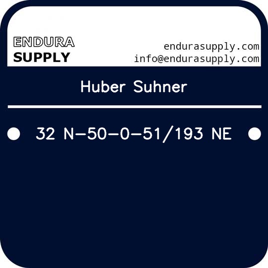 huber-suhner-32-n-50-0-51193-ne