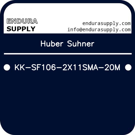 huber-suhner-kk-sf106-2x11sma-20m