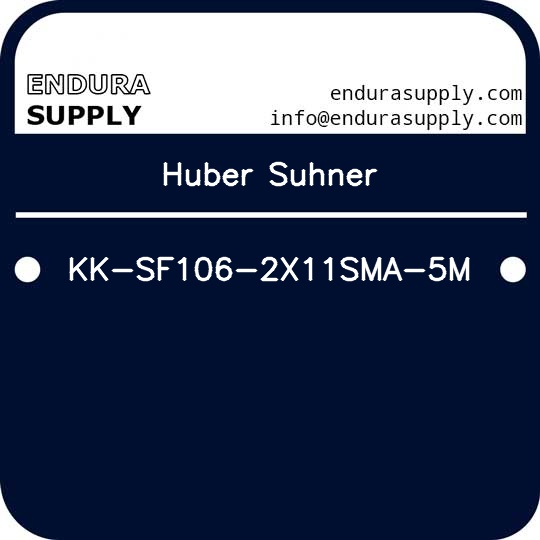 huber-suhner-kk-sf106-2x11sma-5m