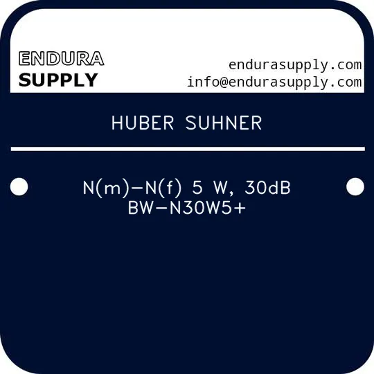 huber-suhner-nm-nf-5-w-30db-bw-n30w5