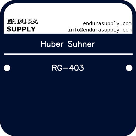 huber-suhner-rg-403