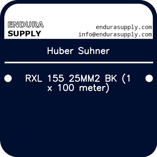 huber-suhner-rxl-155-25mm2-bk-1-x-100-meter