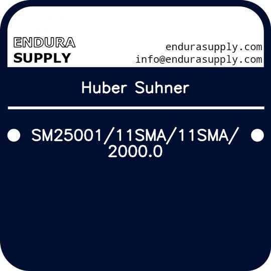 huber-suhner-sm2500111sma11sma20000