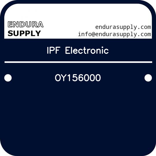 ipf-electronic-oy156000