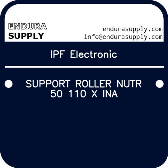 ipf-electronic-support-roller-nutr-50-110-x-ina