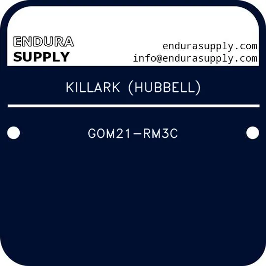 killark-hubbell-gom21-rm3c