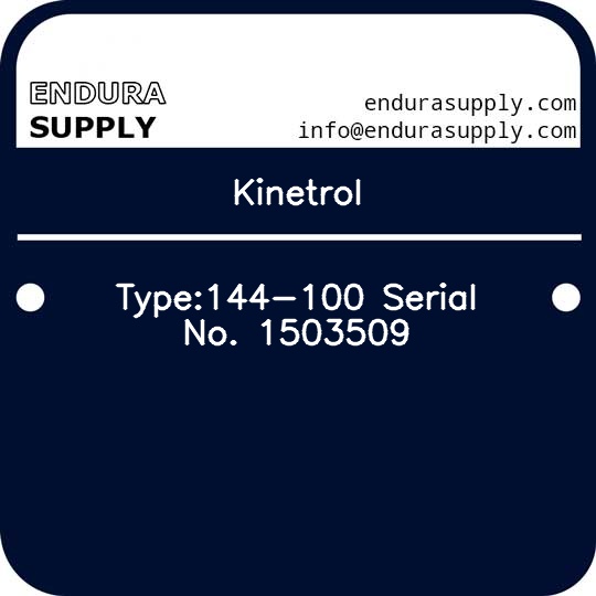 kinetrol-type144-100-serial-no-1503509