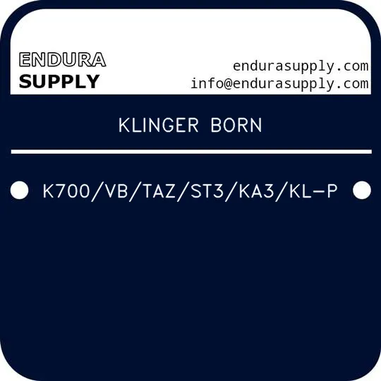 klinger-born-k700vbtazst3ka3kl-p
