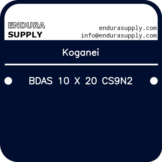 koganei-bdas-10-x-20-cs9n2