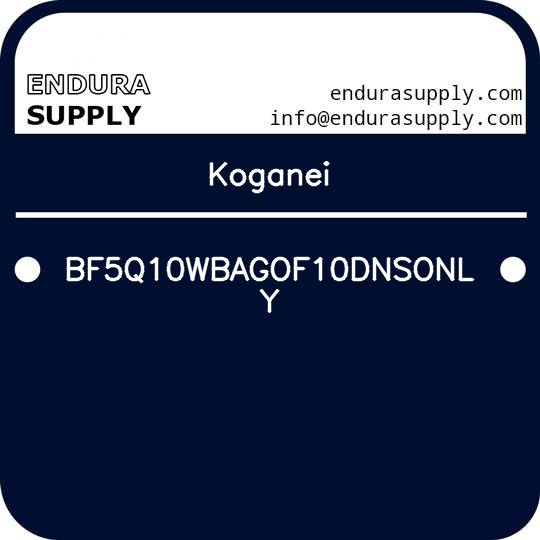 koganei-bf5q10wbagof10dnsonly