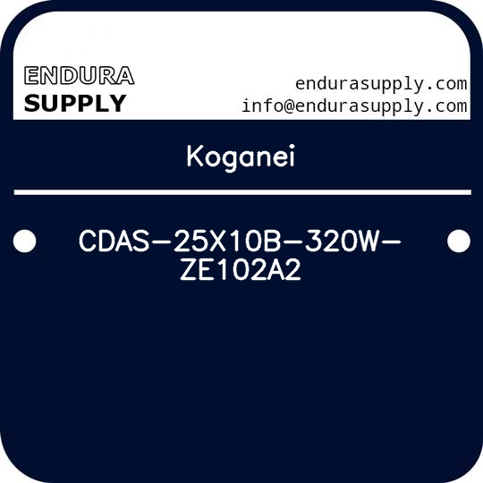 koganei-cdas-25x10b-320w-ze102a2