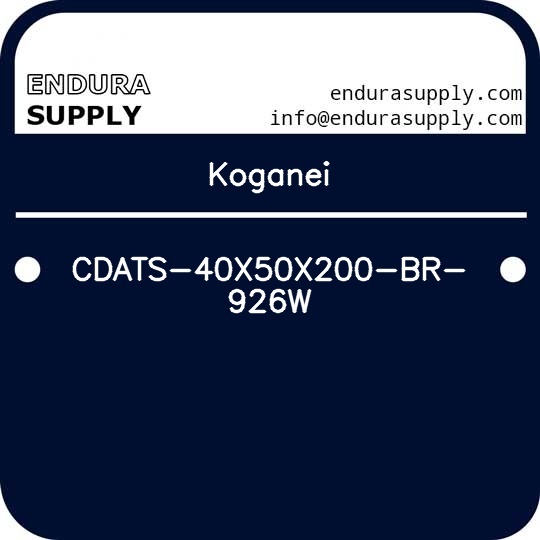 koganei-cdats-40x50x200-br-926w