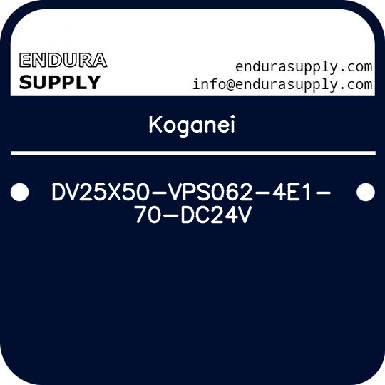 koganei-dv25x50-vps062-4e1-70-dc24v