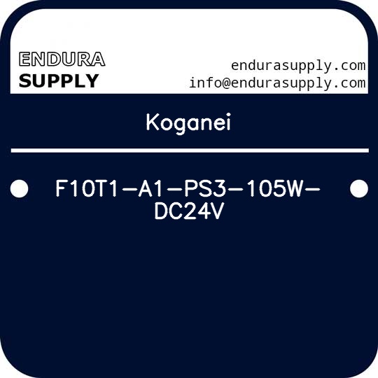 koganei-f10t1-a1-ps3-105w-dc24v