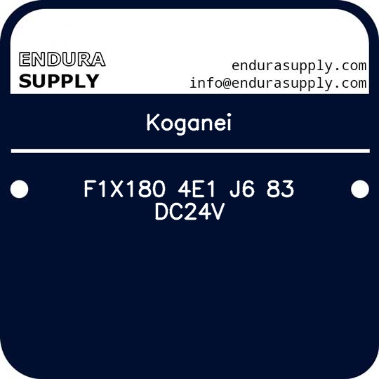 koganei-f1x180-4e1-j6-83-dc24v