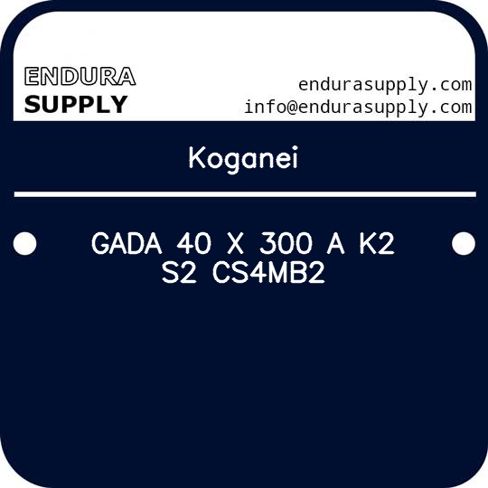 koganei-gada-40-x-300-a-k2-s2-cs4mb2