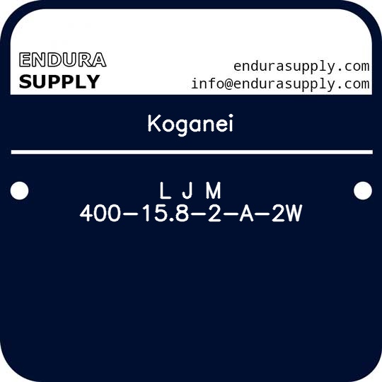 koganei-l-j-m-400-158-2-a-2w
