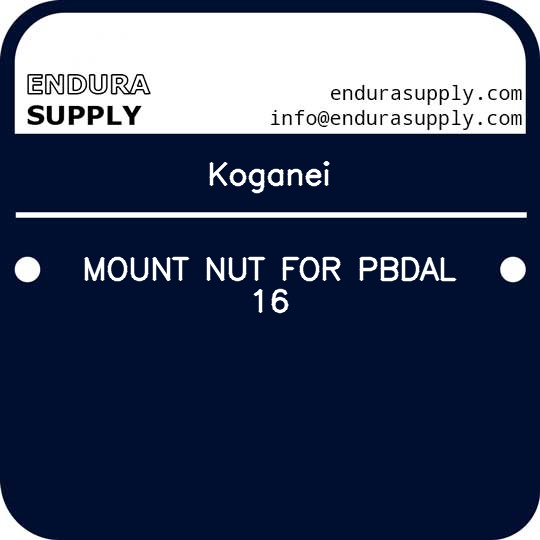 koganei-mount-nut-for-pbdal-16